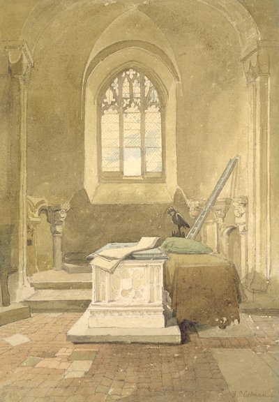 Jesus Chapel, Norwich Cathedral, c.1807 by John Sell Cotman